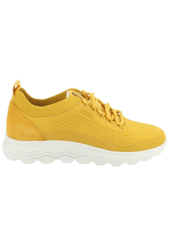 Geox Sneaker Veloursleder/Textil Gelb