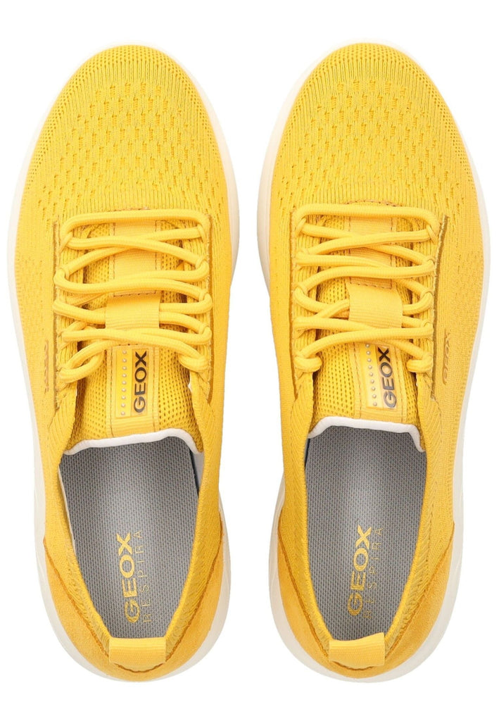 Geox Sneaker Veloursleder/Textil Gelb