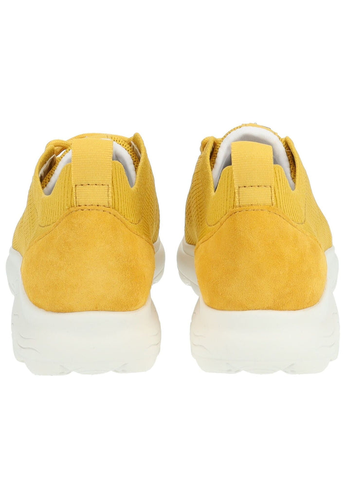 Geox Sneaker Veloursleder/Textil Gelb