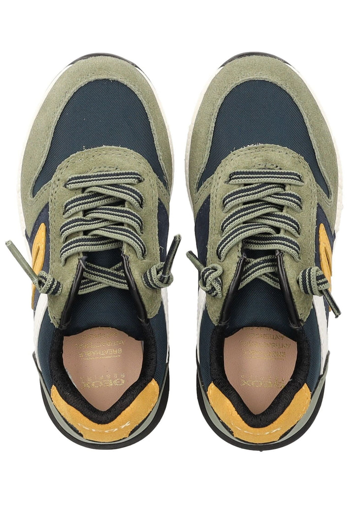 Geox Sneaker Veloursleder/Textil Military