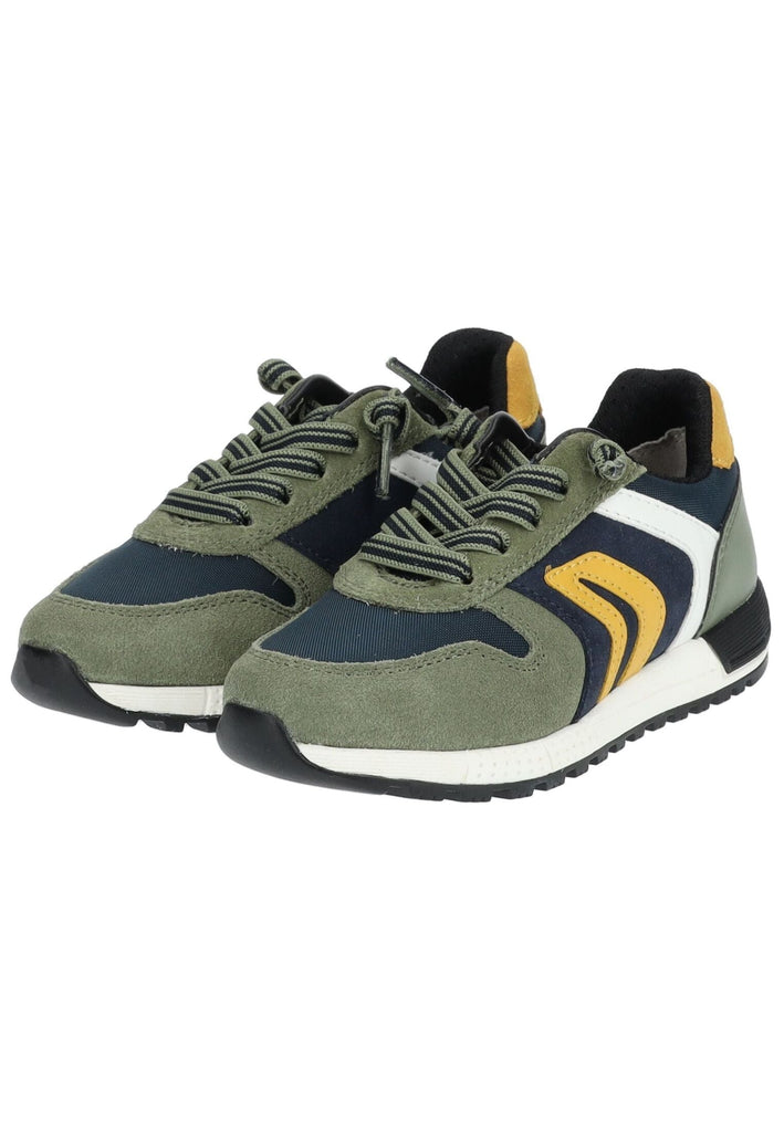 Geox Sneaker Veloursleder/Textil Military