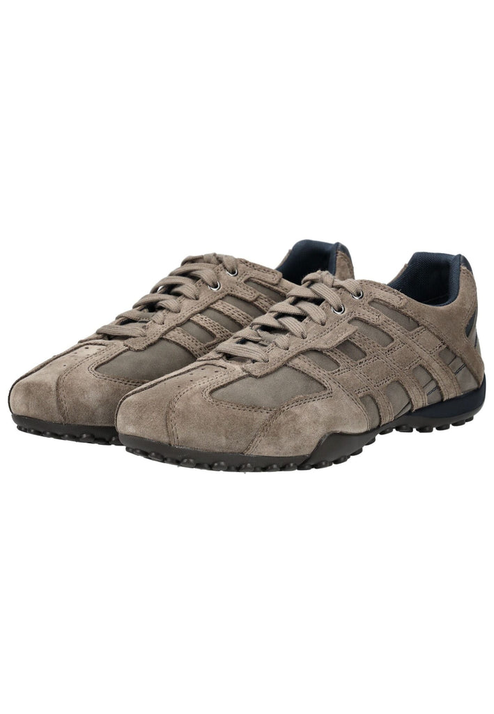 Geox Sneaker Veolurs/Textil/Synthetik Braun/Grau
