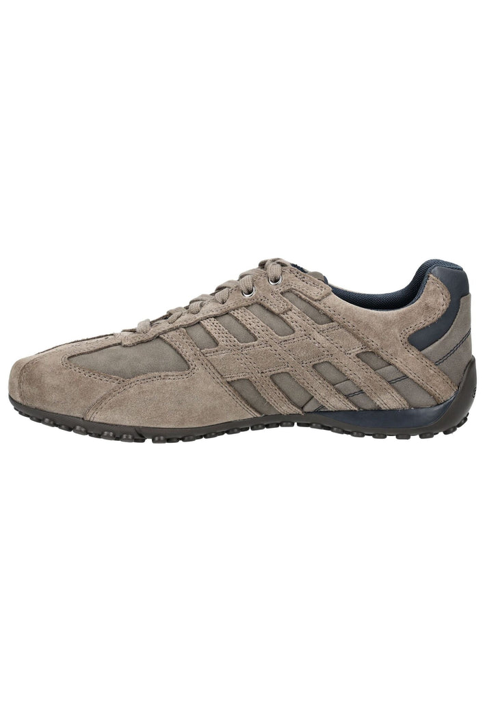 Geox Sneaker Veolurs/Textil/Synthetik Braun/Grau