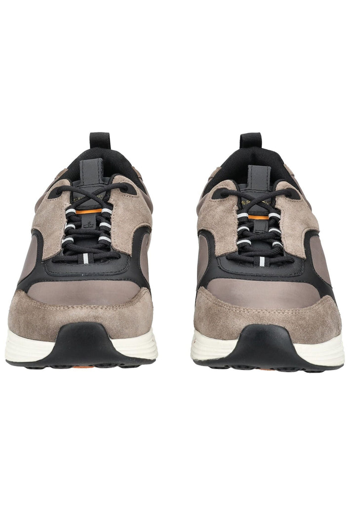 Geox Sneaker Veolurs/Textil/Synthetik Grau/Schwarz