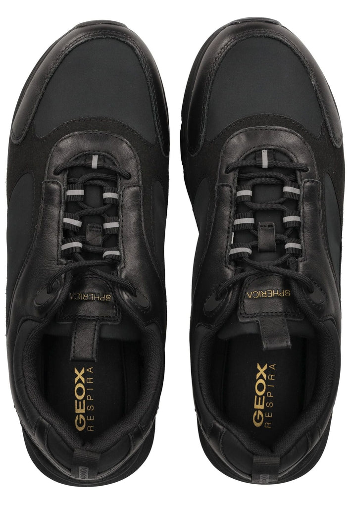 Geox Sneaker Veolurs/Textil/Synthetik Schwarz