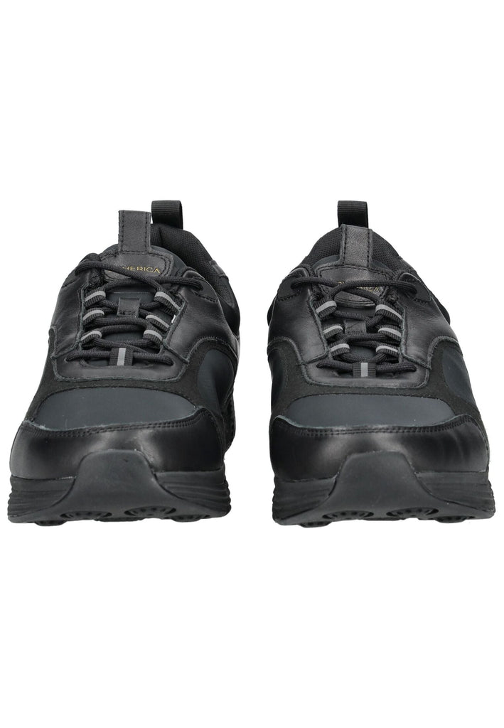 Geox Sneaker Veolurs/Textil/Synthetik Schwarz