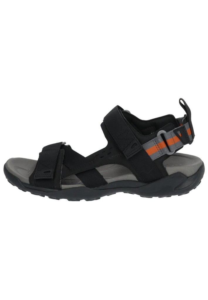 Sport- und Wanderschuhe Geox Wanderschuhe Lederimitat/Textil Schwarz