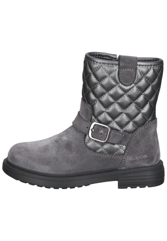 Stiefel Geox Stiefel Leder/Synthetik Grau