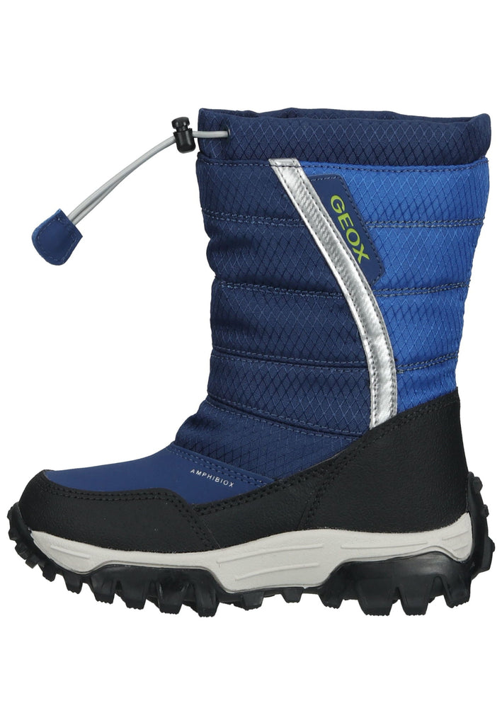 Stiefel Geox Stiefel Lederimitat/Textil Navy Warmfutter