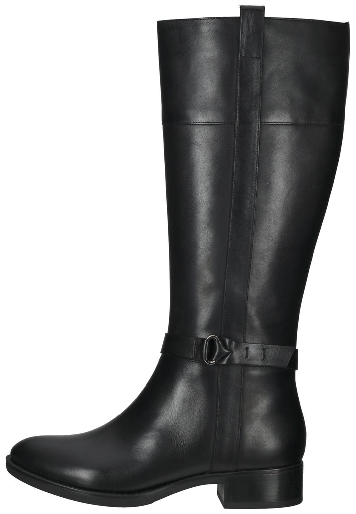 Stiefel Geox Stiefel Nappaleder Schwarz