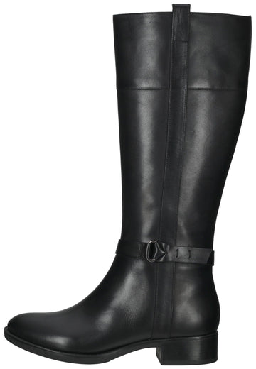 Stiefel Geox Stiefel Nappaleder Schwarz
