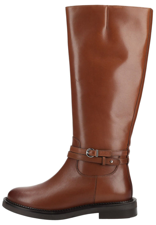 Geox Stiefel Leder Mittelbraun