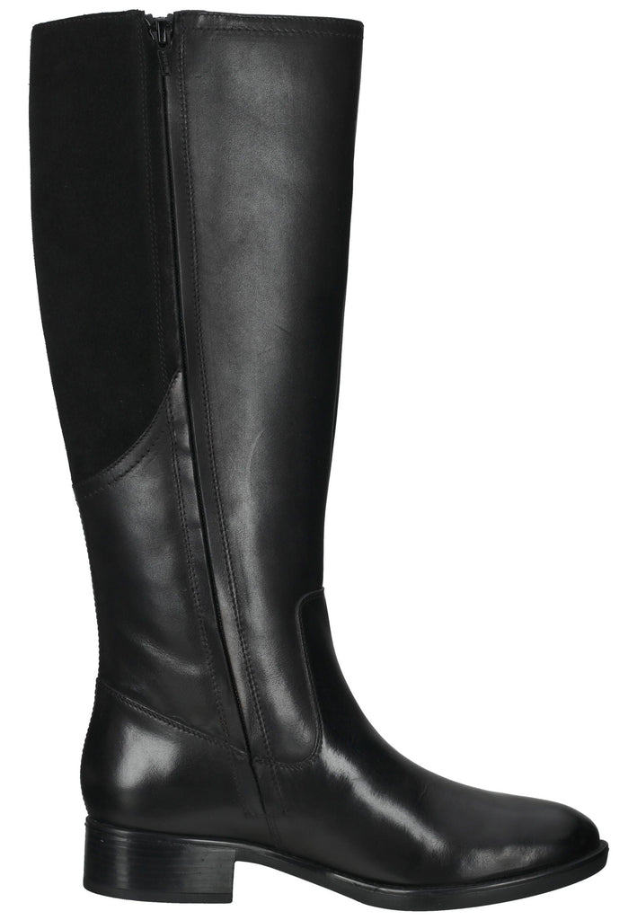 Geox Stiefel Leder Schwarz