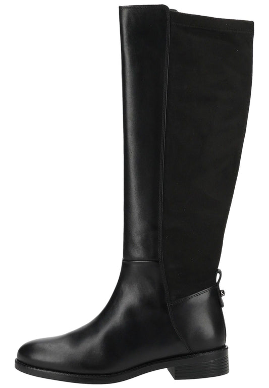 Geox Stiefel Leder Schwarz