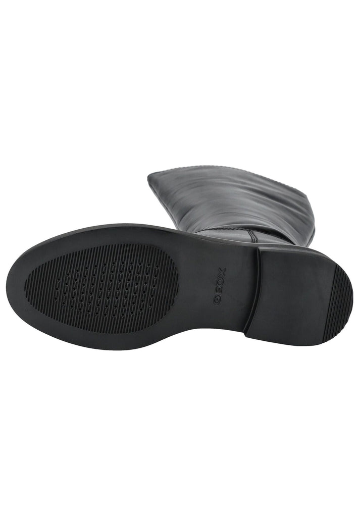 Geox Stiefel Leder Schwarz Warmfutter