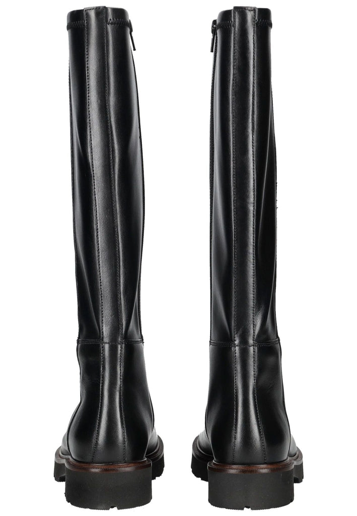 Geox Stiefel Leder/Synthetik Schwarz