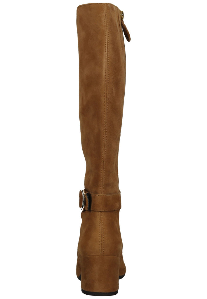 Geox Stiefel Veloursleder Cognac