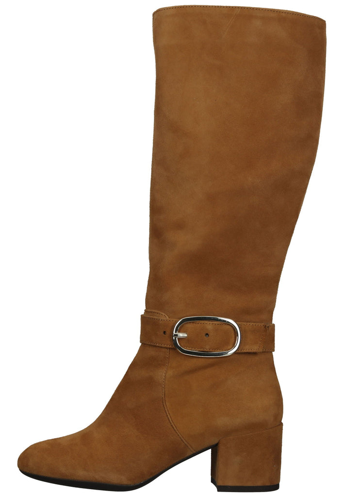 Geox Stiefel Veloursleder Cognac