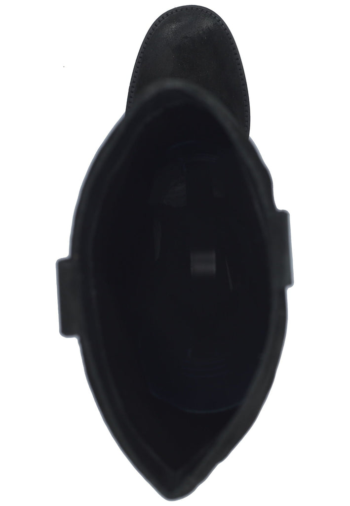 Geox Stiefel Veloursleder Schwarz