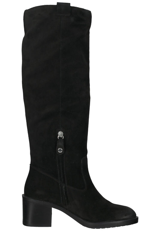 Geox Stiefel Veloursleder Schwarz