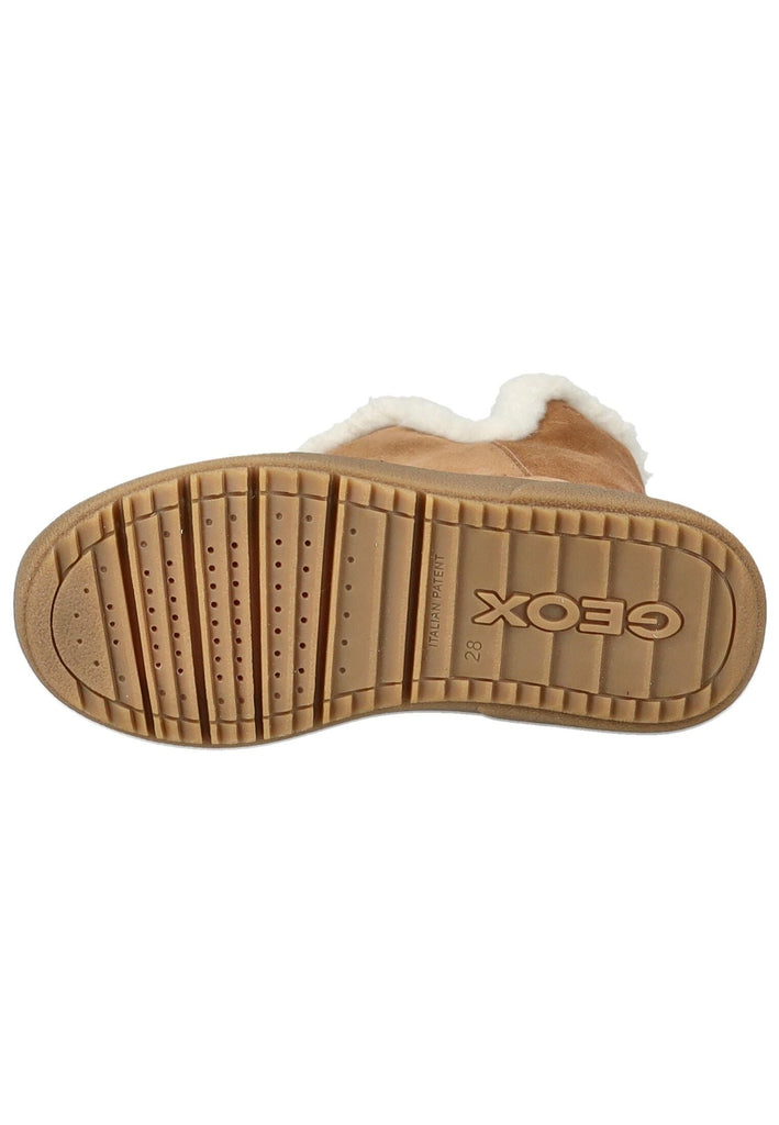 Geox Stiefel Veloursleder/Textil Whisky Warmfutter