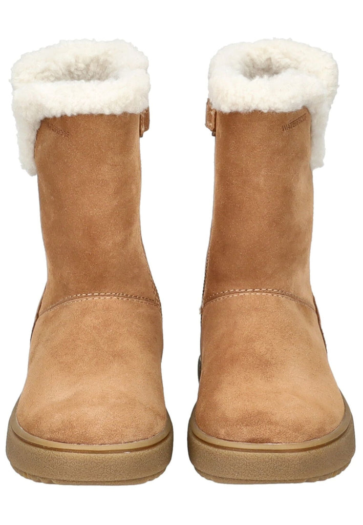 Geox Stiefel Veloursleder/Textil Whisky Warmfutter