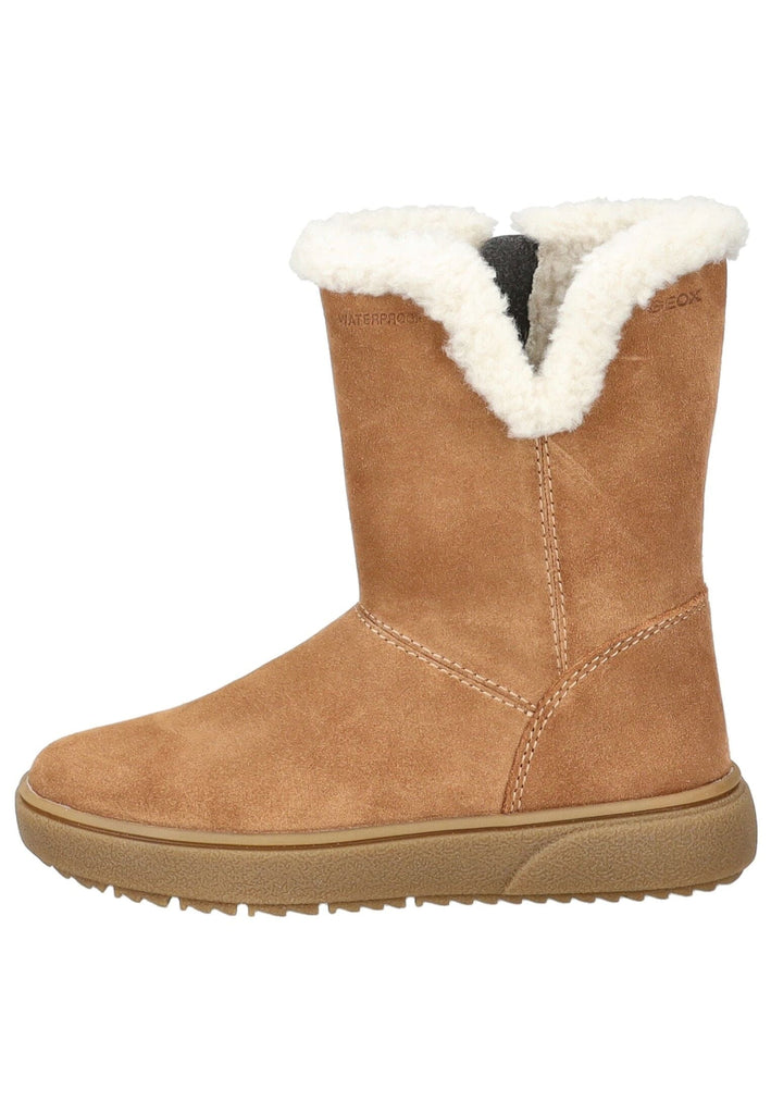Geox Stiefel Veloursleder/Textil Whisky Warmfutter