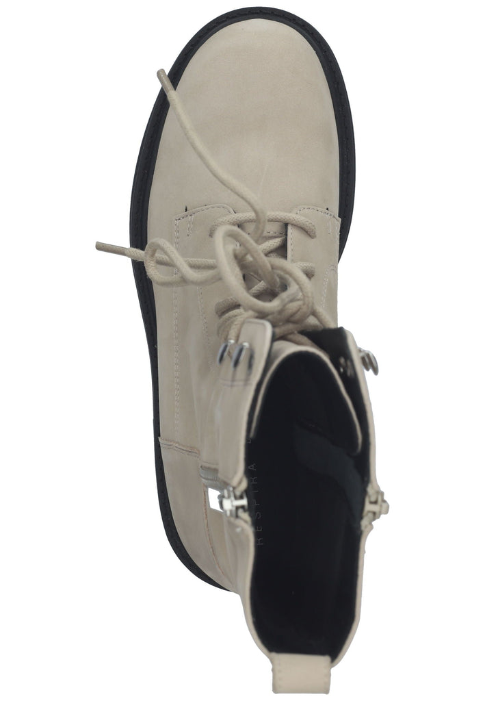 Geox Stiefelette Glattleder Beige