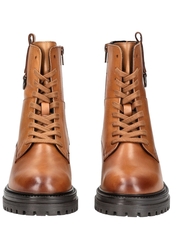 Geox Stiefelette Leder Cognac Warmfutter