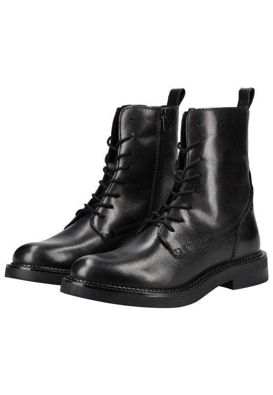Geox Stiefelette Leder Schwarz