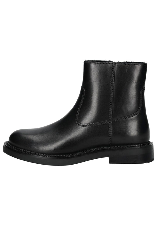 Geox Stiefelette Leder Schwarz