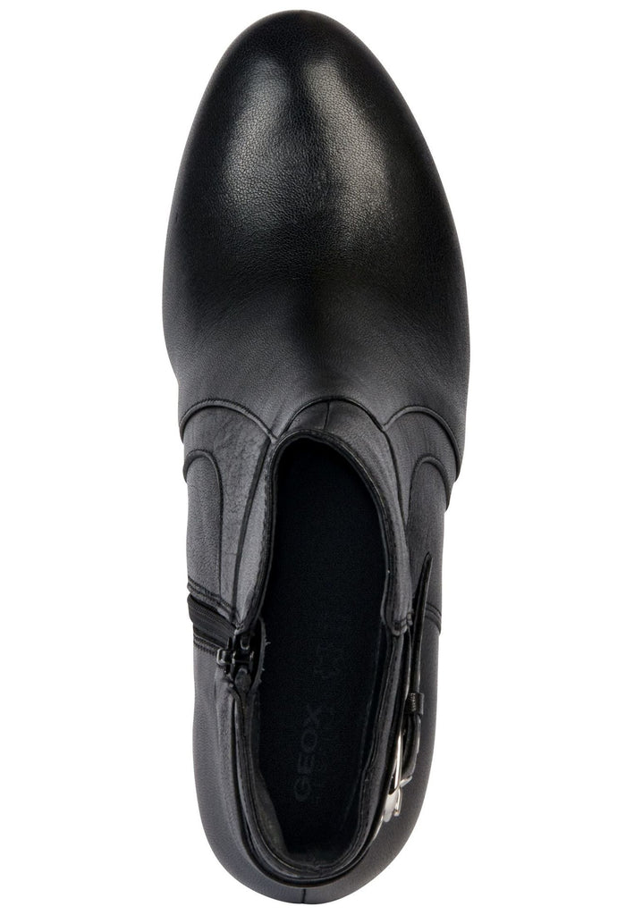 Geox Stiefelette Leder Schwarz