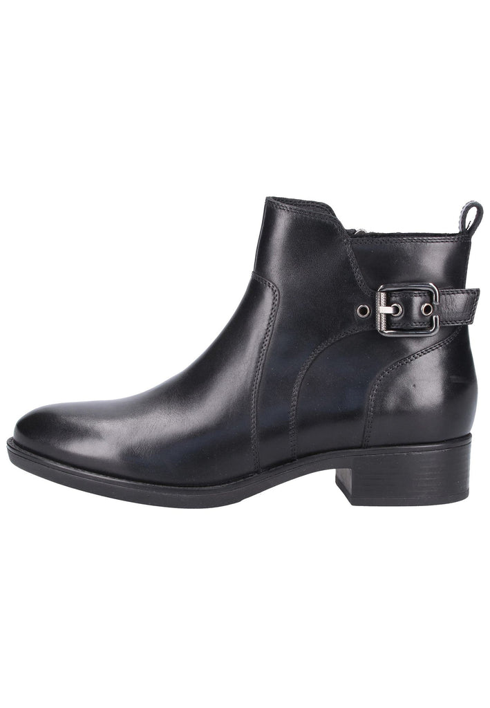 Geox Stiefelette Leder Schwarz