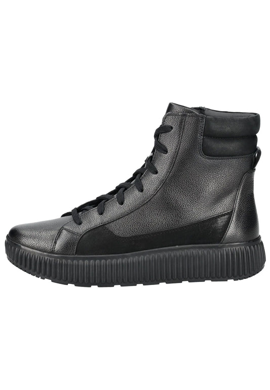 Geox Stiefelette Leder Schwarz