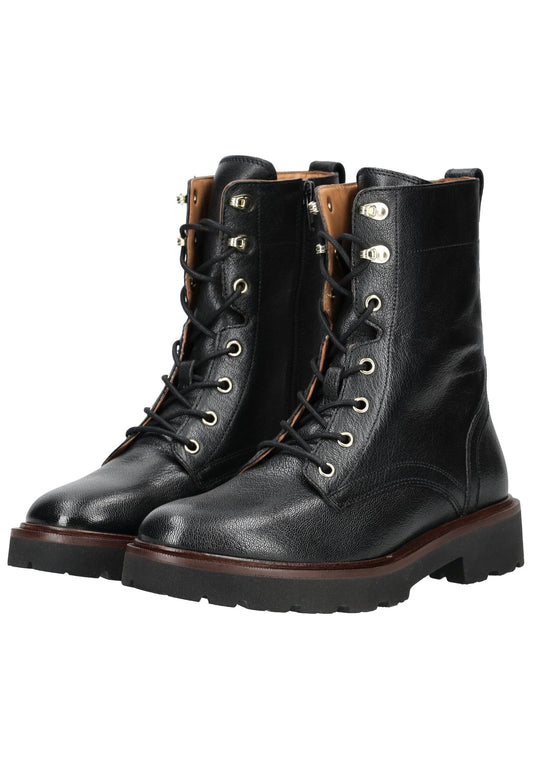 Geox Stiefelette Leder Schwarz