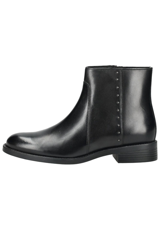 Geox Stiefelette Leder Schwarz