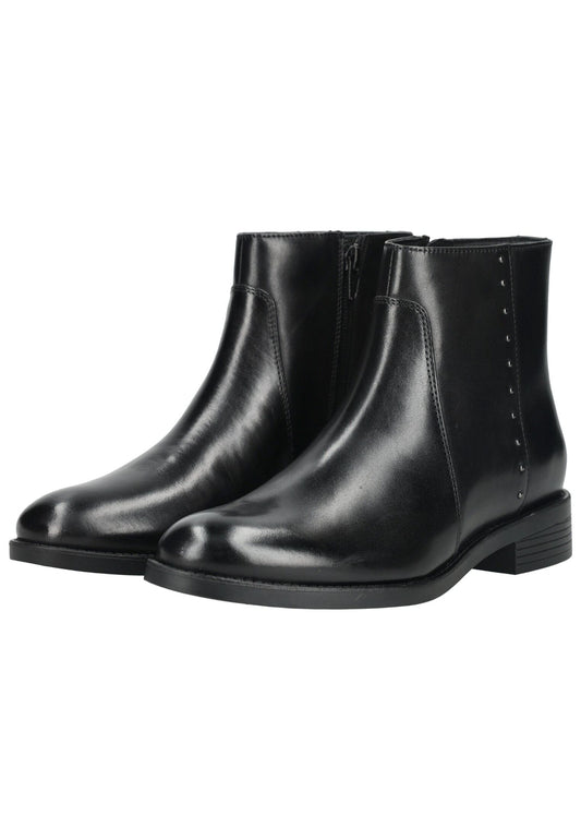 Geox Stiefelette Leder Schwarz