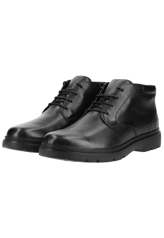 Geox Stiefelette Leder Schwarz