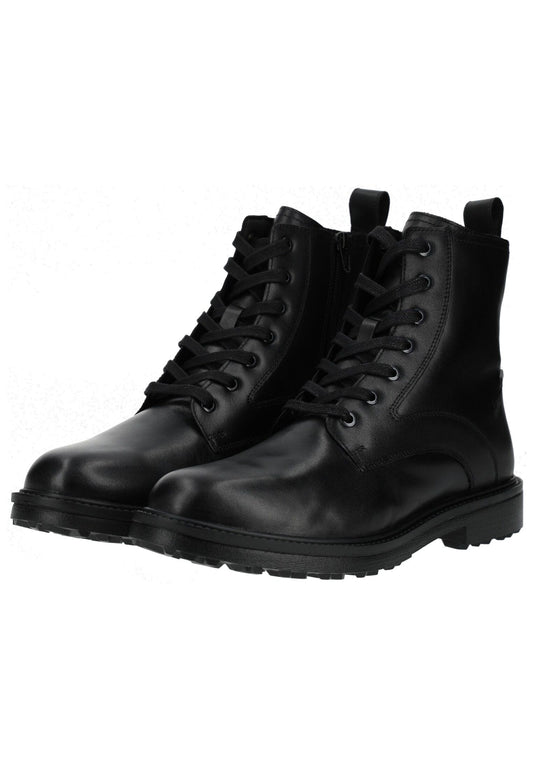 Geox Stiefelette Leder Schwarz