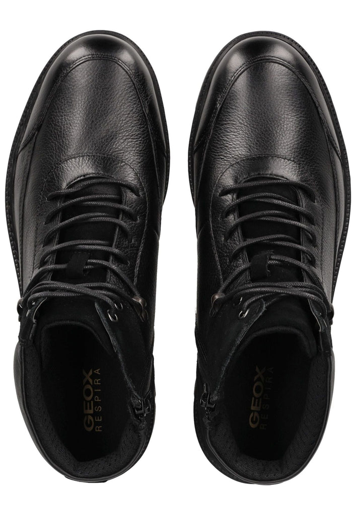 Geox Stiefelette Leder Schwarz Warmfutter