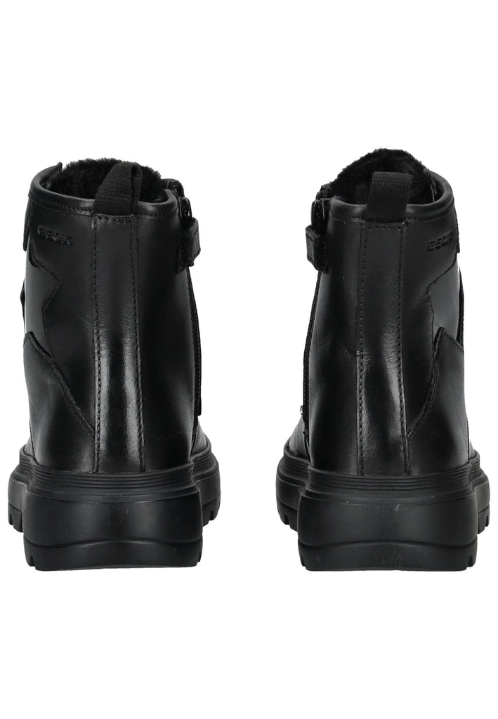 Geox Stiefelette Leder Schwarz Warmfutter