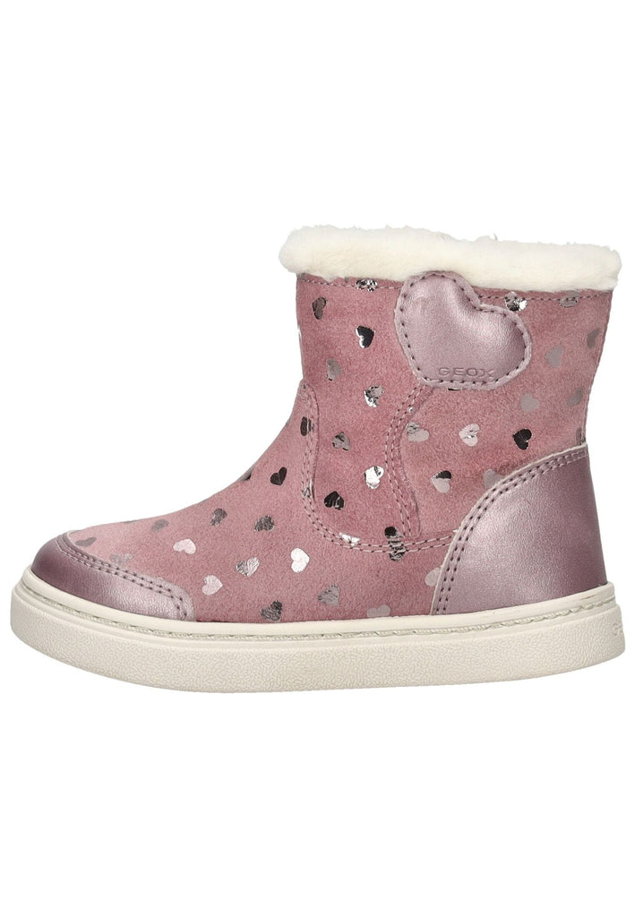 Geox Stiefelette Leder/Synthetik Rose