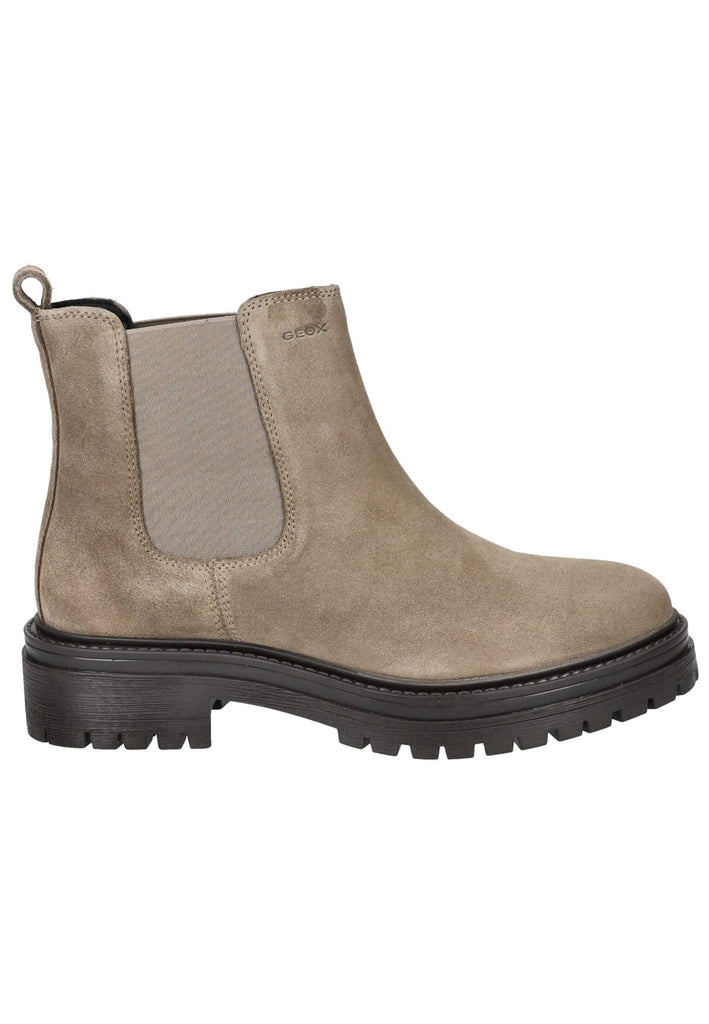 Geox Stiefelette Leder Taupe