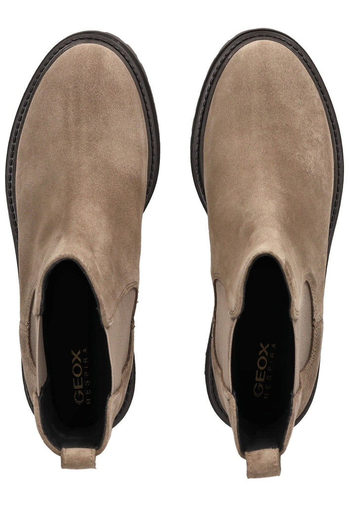 Geox Stiefelette Leder Taupe