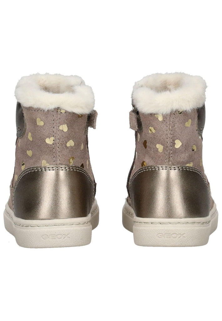 Geox Stiefelette Leder/Textil Beige