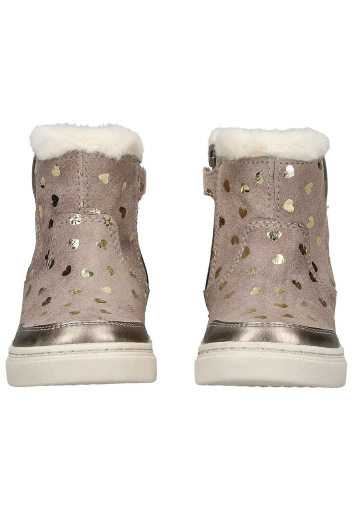 Geox Stiefelette Leder/Textil Beige