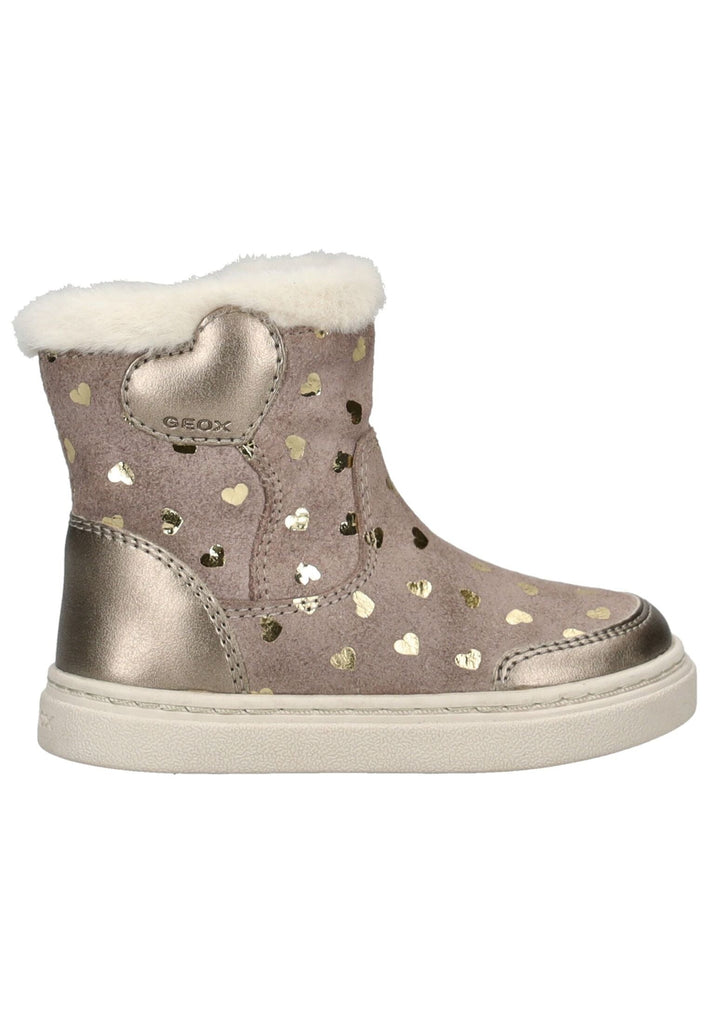 Geox Stiefelette Leder/Textil Beige