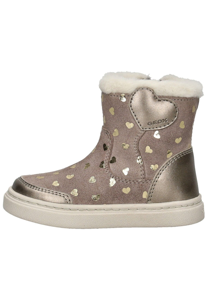 Geox Stiefelette Leder/Textil Beige