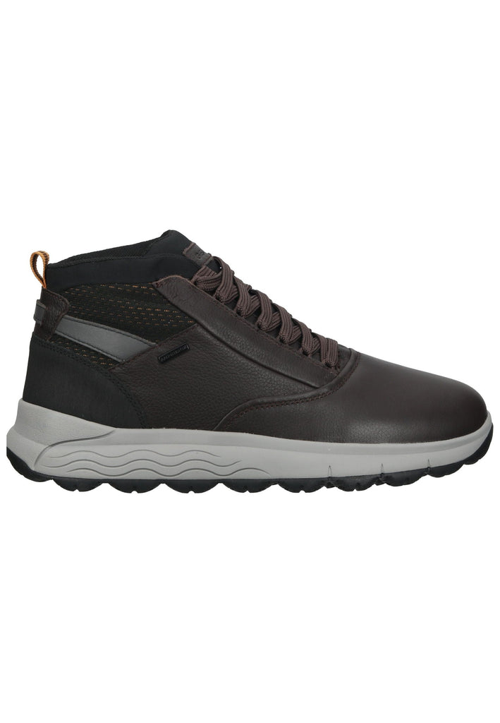 Geox Stiefelette Leder/Textil Braun