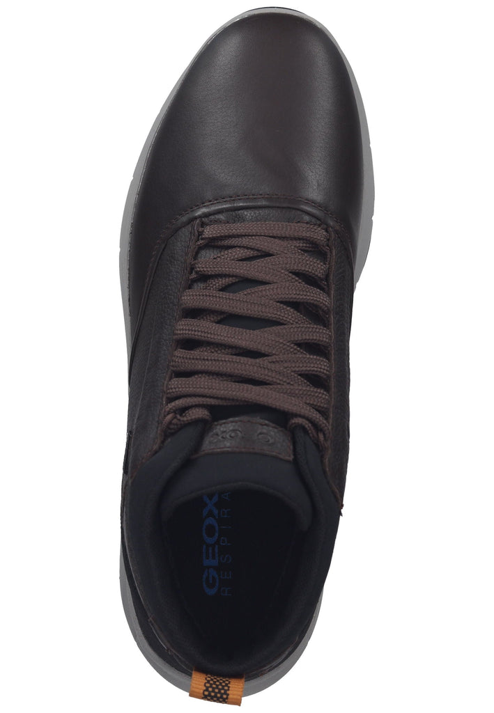 Geox Stiefelette Leder/Textil Braun